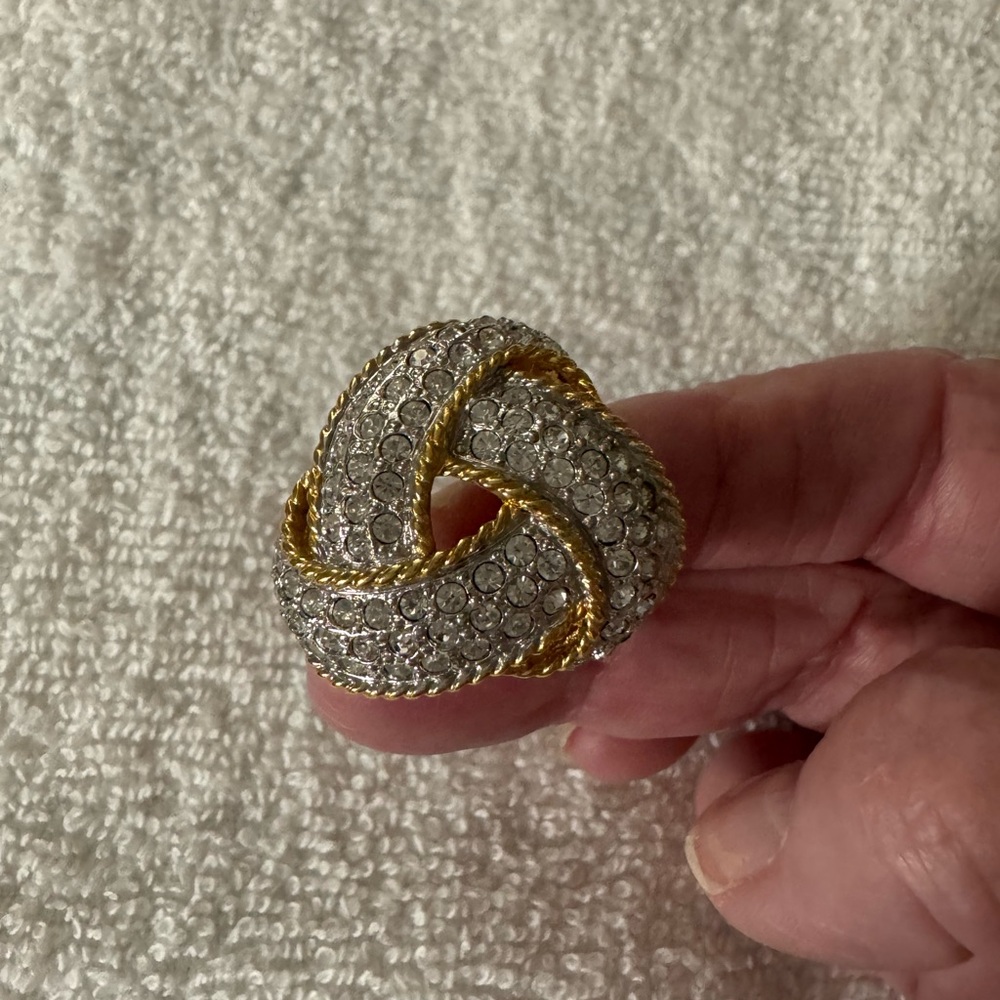 Carolee Gold and Silver Earrings